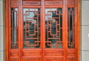 仿古试门窗，中国人含蓄气质的体现