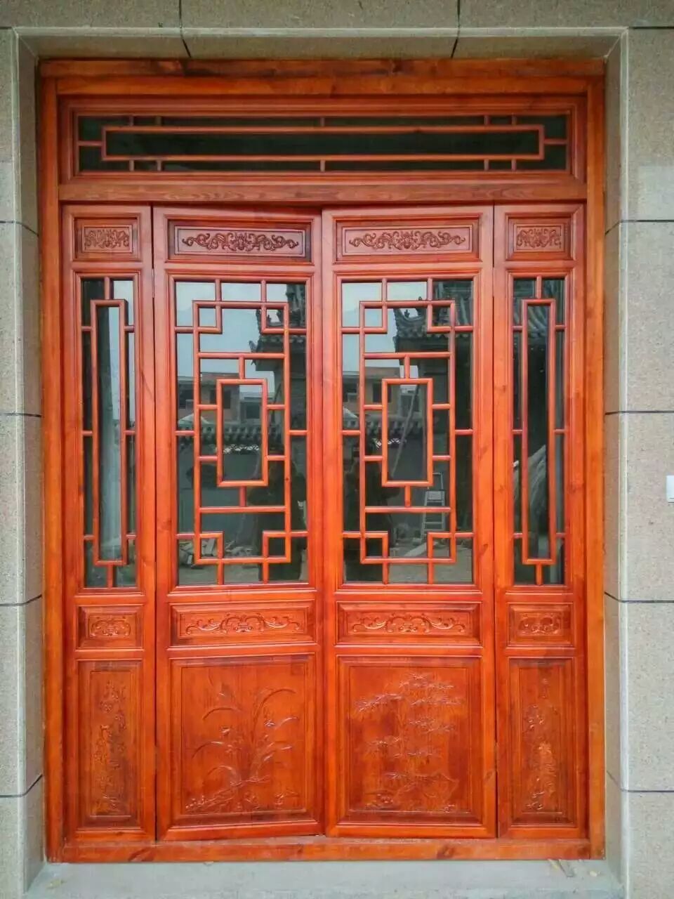 仿古式门窗