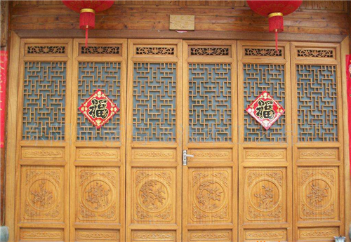 镂空仿古门窗 镂空仿古门窗