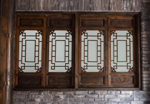仿古中式门窗 